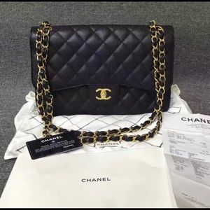Chanel Jumbo Caviar with Receipt